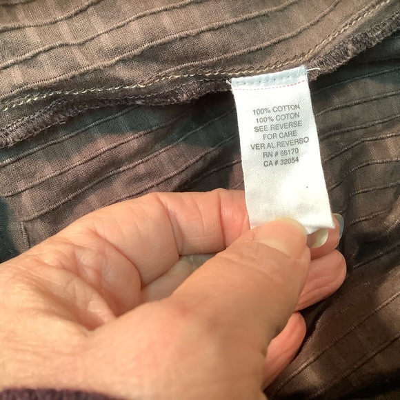 Free people prairie ruffle design long sleeve shirt S - Picture 5 of 6